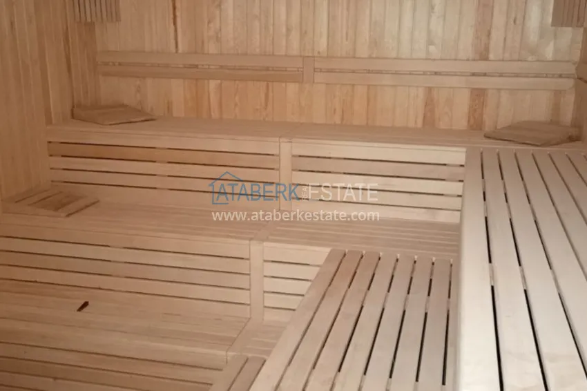 Квартиры в Авсалларе меблированные с видом на лес в современном комплексе  22 