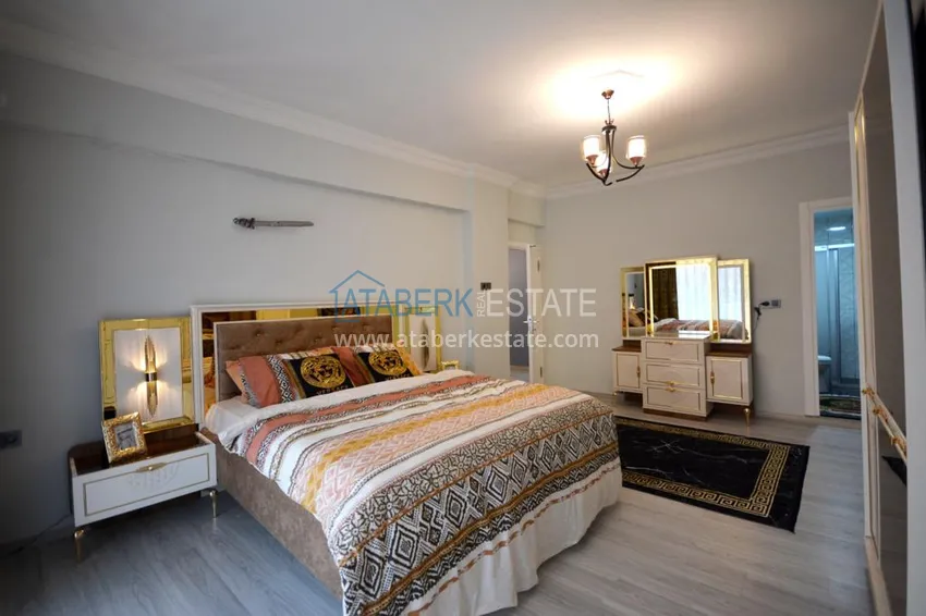 Приобрести Квартира в Махмутларе с современной новой мебелью на центральной улице 17 