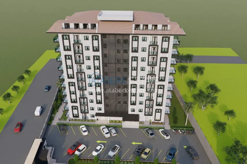 Новый проект семейного жилого комплекса в районе Авсаллар 17 