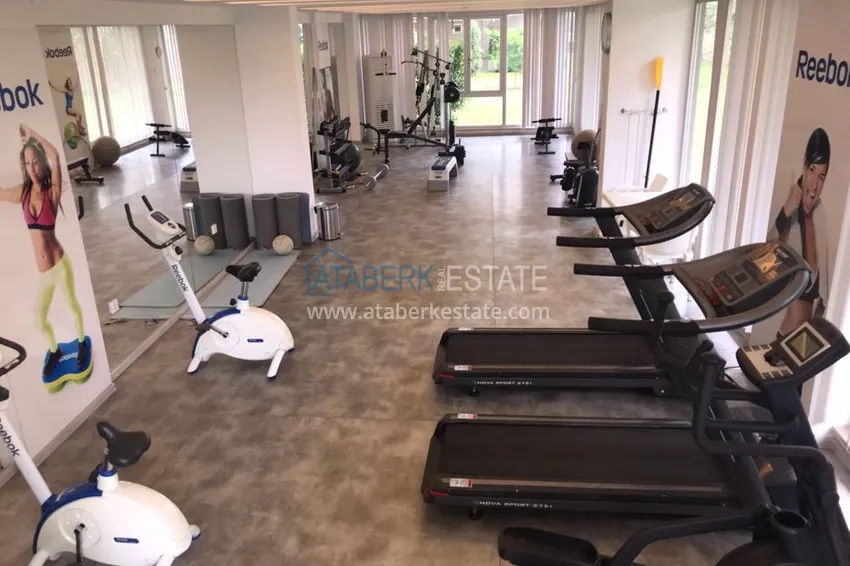 Квартира в Авсалларе с мебелью в благоустроенном комплексе  19 