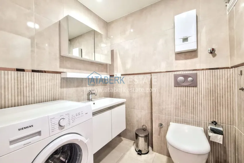 Приобрести Двухуровневая квартира в Кестеле с новой мебелью и видом на море 19 