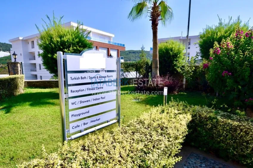 Садовый дуплекс в Каргыджаке в резиденции класса-люкс 19 