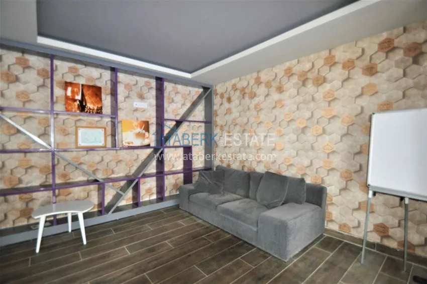 Квартира-студия в Алании район Кестель в комплексе комфорт-класса 18 