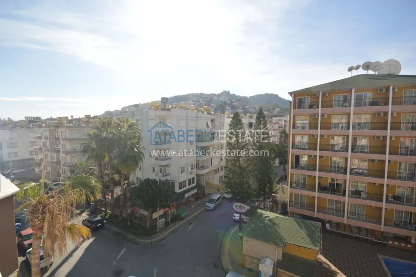 Квартира в центре Алании район Дамлаташ 2 спальни отдельная кухня 4 