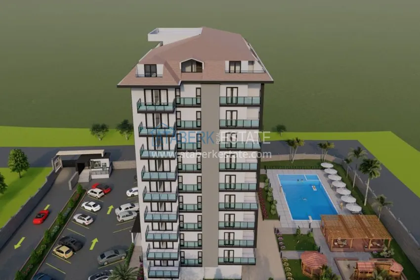 Новый проект семейного жилого комплекса в районе Авсаллар 18 