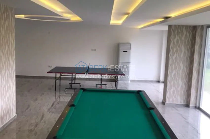 Квартира в Авсалларе с мебелью в благоустроенном комплексе  20 