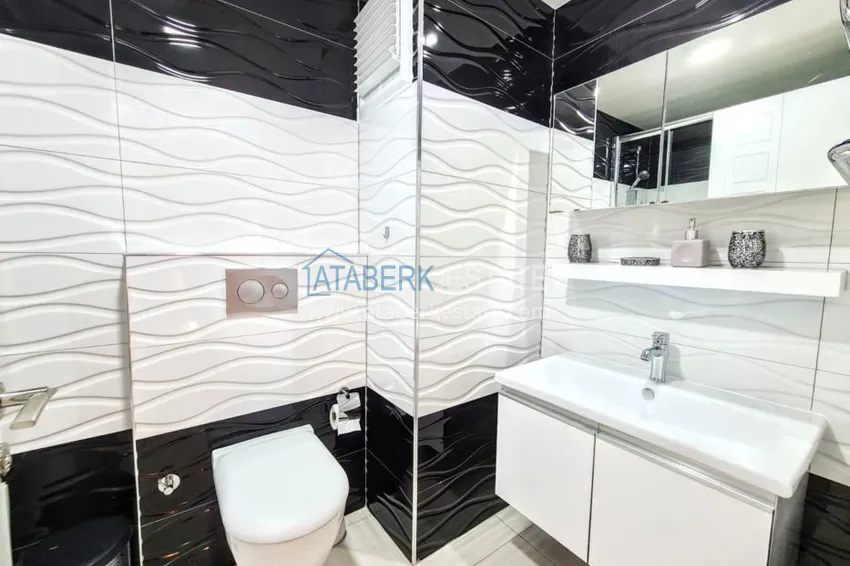 Приобрести Двухуровневая квартира в Кестеле с новой мебелью и видом на море 20 