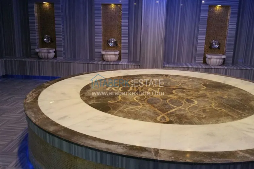 Квартира в Авсалларе с мебелью в благоустроенном комплексе  21 