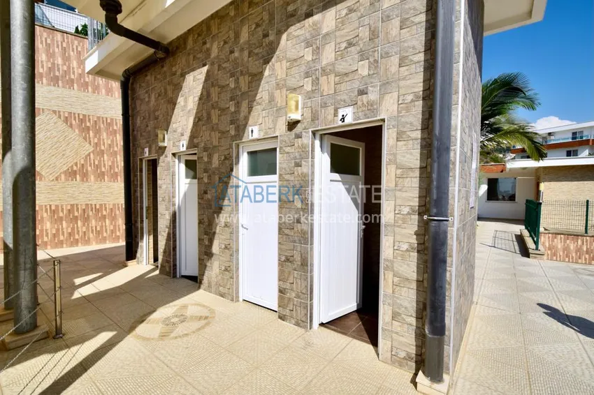 Садовый дуплекс в Каргыджаке в резиденции класса-люкс 21 