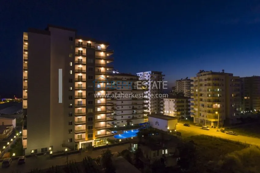 Квартира с мебелью в Махмутларе в благоустроенном комплексе 18 