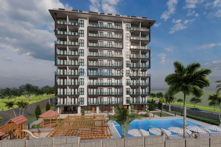 Новый проект семейного жилого комплекса в районе Авсаллар 1 