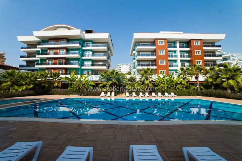 Квартира в Оба просторная с отдельной кухней, в комплексе с инфраструктурой 2 