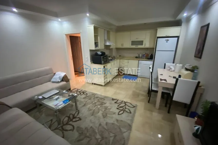 Приобрести Квартира в Паялларе - Конаклы трехкомнатная с мебелью и видом на море 1 