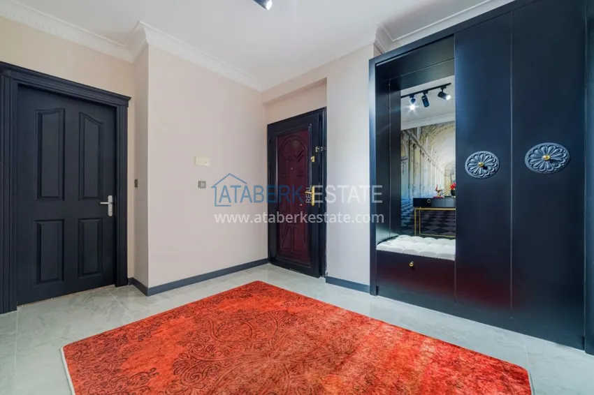 Приобрести Квартира в Махмутларе трехкомнатная со стильным интерьером  1 