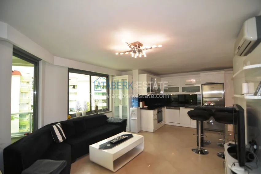 Приобрести Квартира в Оба - современный интерьер, боковой вид на море, первая береговая  1 