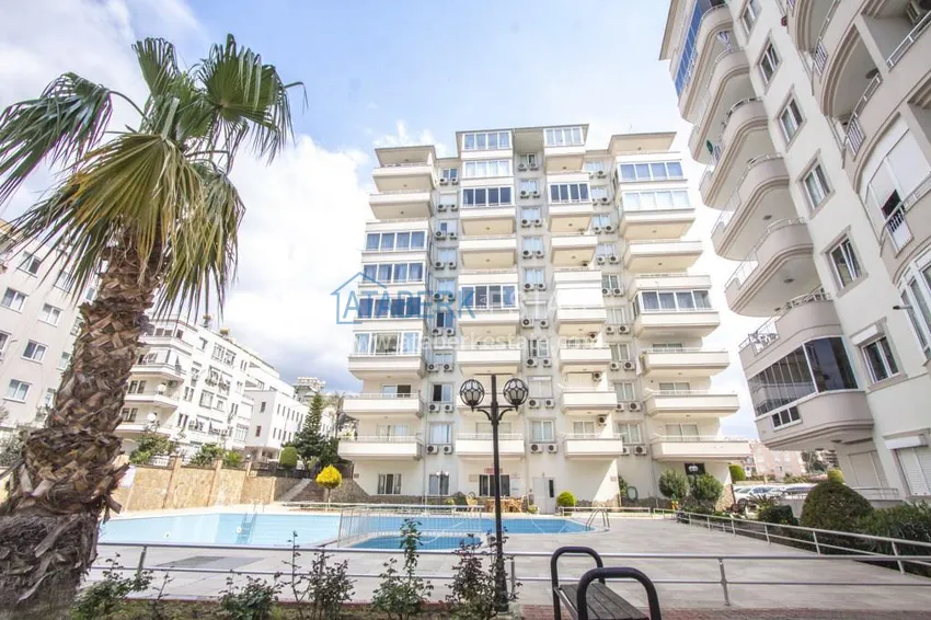 Квартира в Алании с мебелью - район пляжа Клеопатра  1 