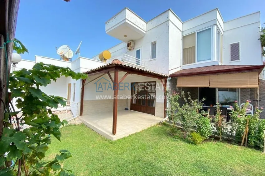 Таунхаус в районе Демирташ с мебелью и открытым видом на море  2 