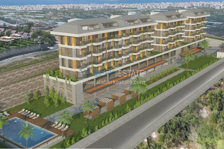 Эксклюзивный проект в районе Каргыджак - дом отдыха для поколения +60  1 