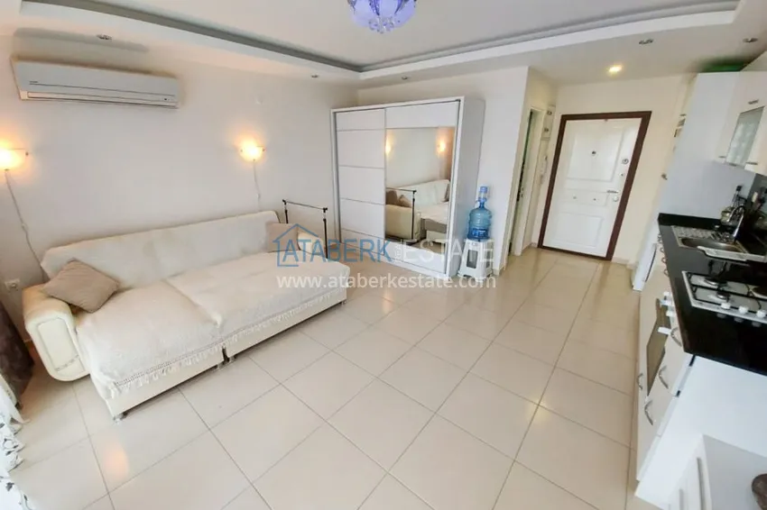 Приобрести Квартира-студия «под ключ» в Авсалларе в комплексе с частным пляжем 2 