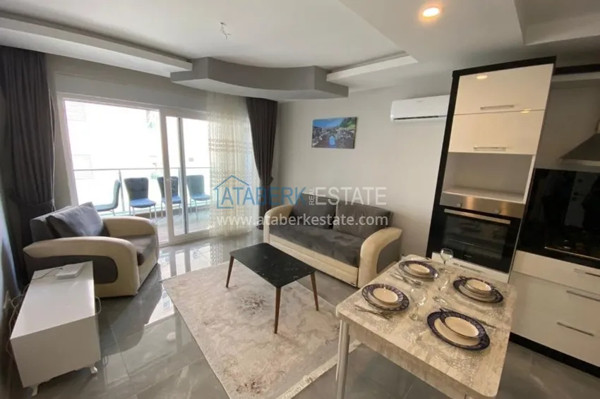 Приобрести Квартира в Махмутларе, меблированная в молодом современном комплексе 1 