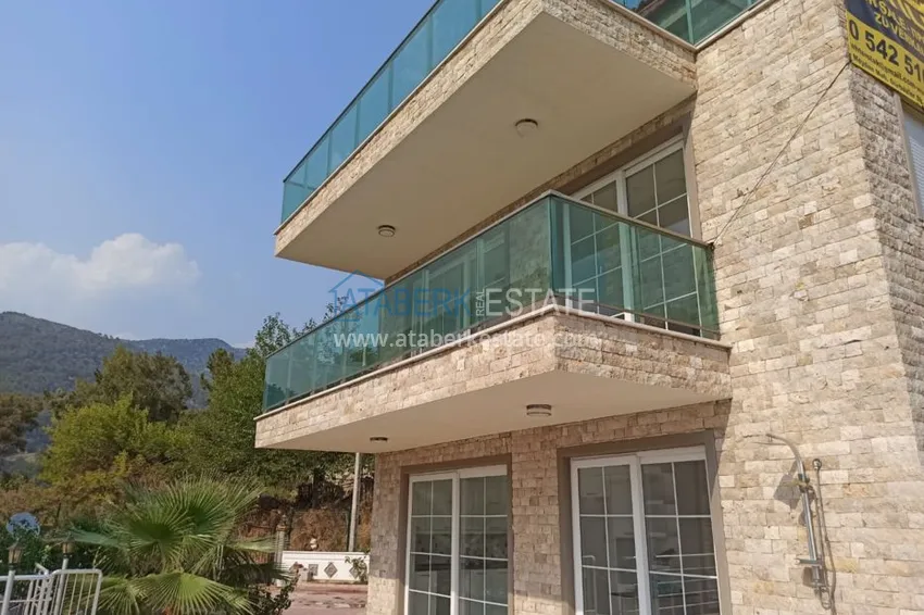 Виллы в Кемере, район Кумлуджа с видом на горы и море  1 