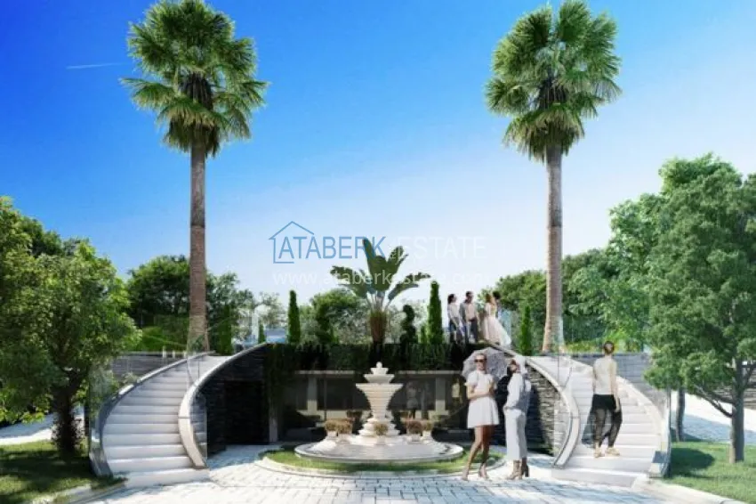 Новый инвестиционный проект в районе Оба на первой береговой линии 27