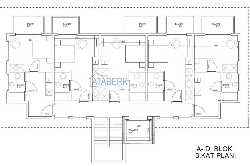Купить дешево Эксклюзивный проект в районе Каргыджак - дом отдыха для поколения +60  2 