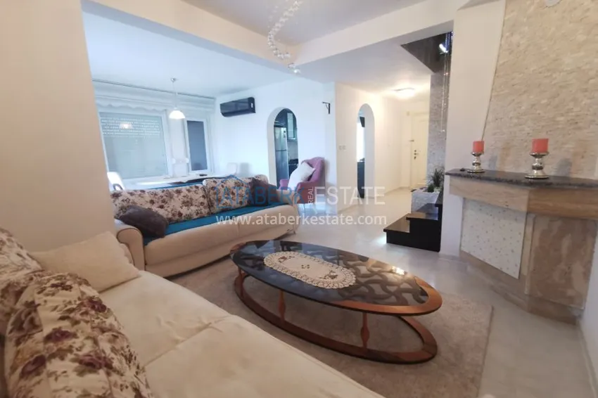 Приобрести Вилла в районе Демирташ с мебелью, садиком и великолепным видом на море  3 