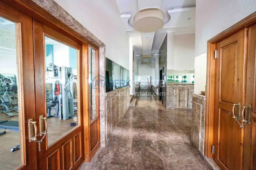 Видовая квартира в центре Алании в эксклюзивном комплексе  21 