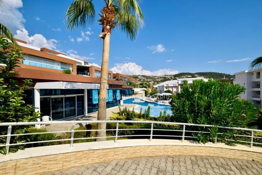 Садовый дуплекс в Каргыджаке в резиденции класса-люкс 23 