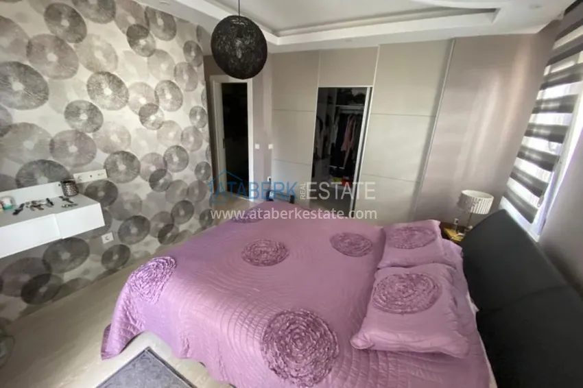 Приобрести Садовый дуплекс в Алании двухуровневый с отдельной кухней 22 