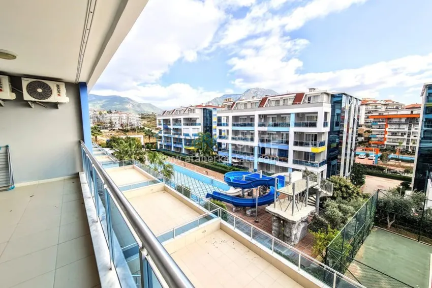 Приобрести Двухуровневая квартира в Кестеле с новой мебелью и видом на море 23 