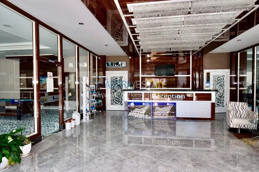 Садовый дуплекс в Каргыджаке в резиденции класса-люкс 25 