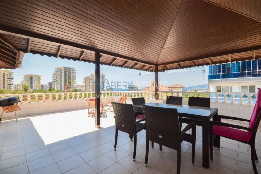 Приобрести Вилла в Махмутларе с мебелью, видом на море и горы – гражданство 22