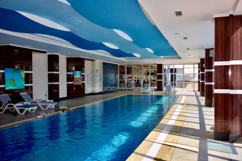 Садовый дуплекс в Каргыджаке в резиденции класса-люкс 30 