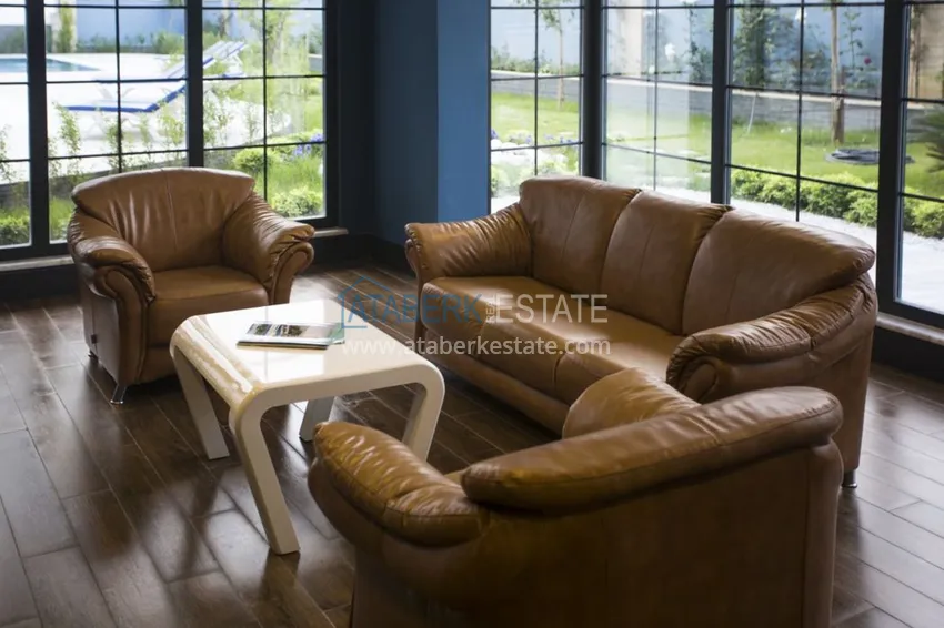 Квартира с мебелью в Махмутларе в благоустроенном комплексе 31 