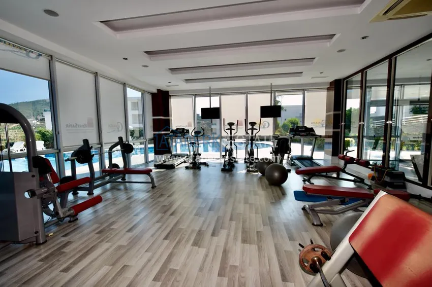 Садовый дуплекс в Каргыджаке в резиденции класса-люкс 31 