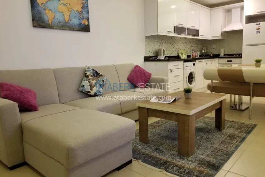 Приобрести Квартира в Авсалларе с мебелью в благоустроенном комплексе  2 