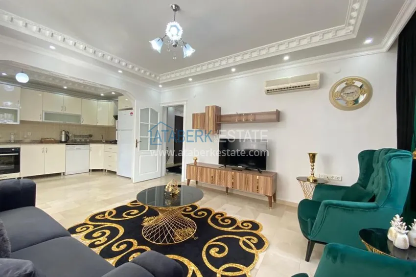 Приобрести Квартира в Махмутларе с современным интерьером, в комплексе рядом с морем 2 