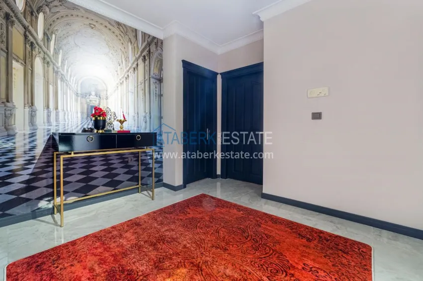 Приобрести Квартира в Махмутларе трехкомнатная со стильным интерьером  2 