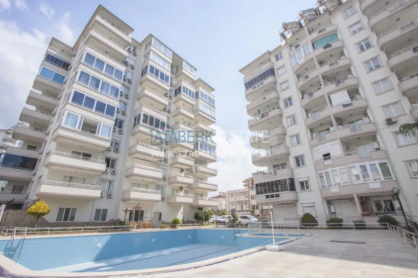 Квартира в Алании с мебелью - район пляжа Клеопатра  2 