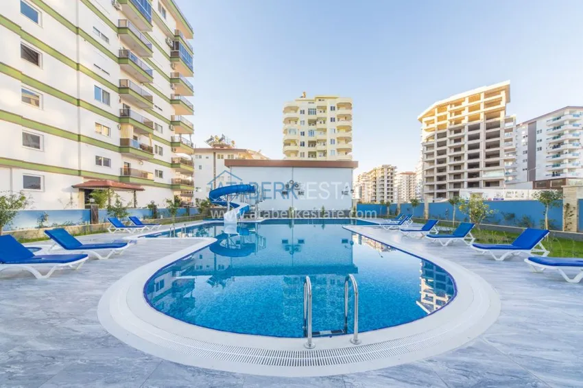 Квартира с мебелью в Махмутларе в благоустроенном комплексе 3 