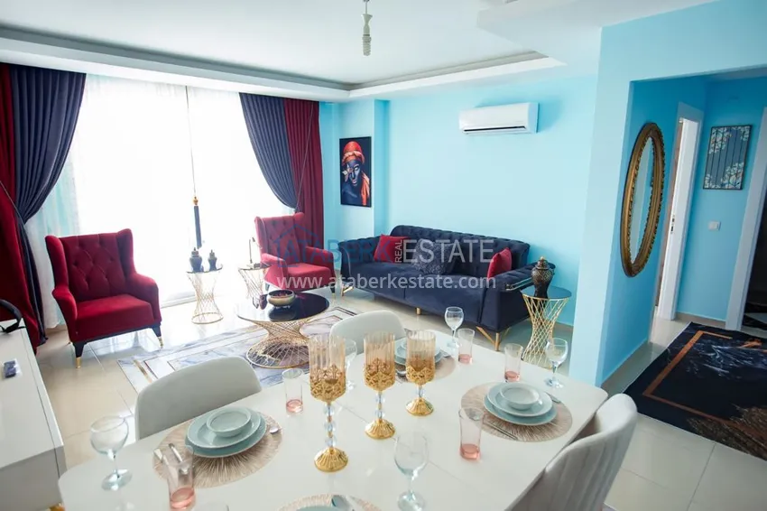 Приобрести Квартира в Махмутларе после ремонта, новая мебель, вид на море 2 