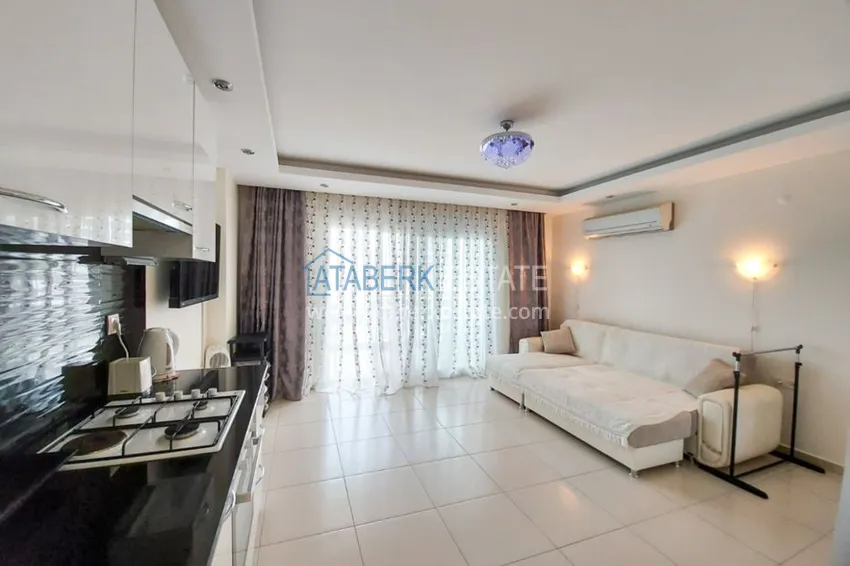 Приобрести Квартира-студия «под ключ» в Авсалларе в комплексе с частным пляжем 3 