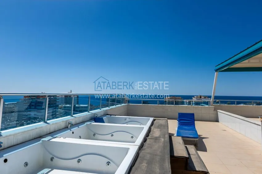 Квартира в Махмутларе после ремонта, новая мебель, вид на море 3 