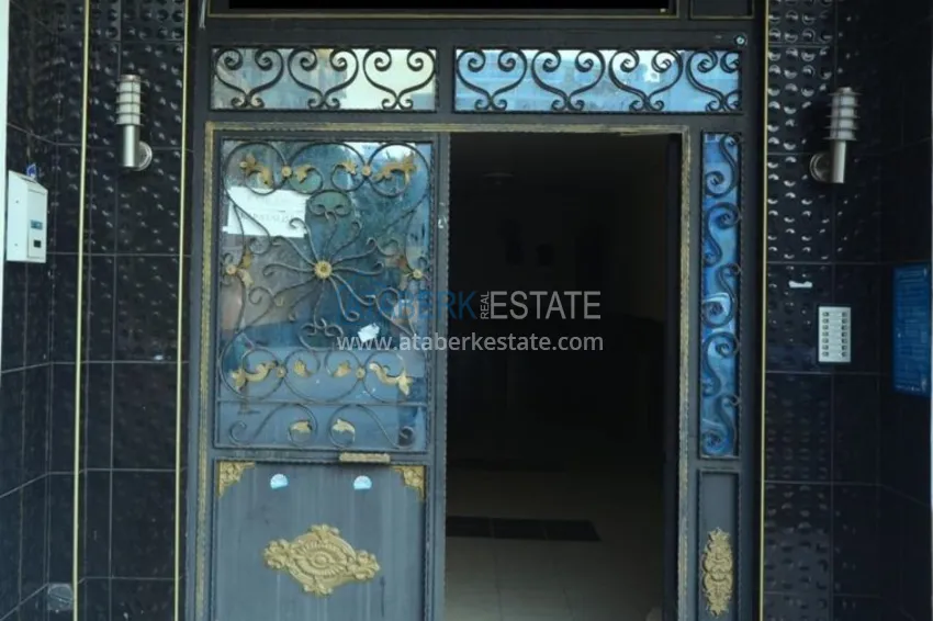 Квартира в Махмутларе с современной новой мебелью на центральной улице 7 