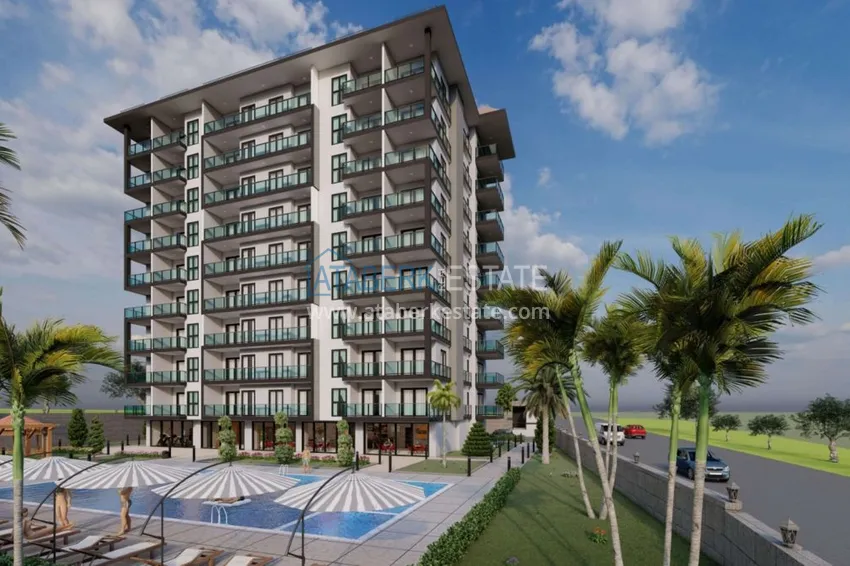 Новый проект семейного жилого комплекса в районе Авсаллар 2 