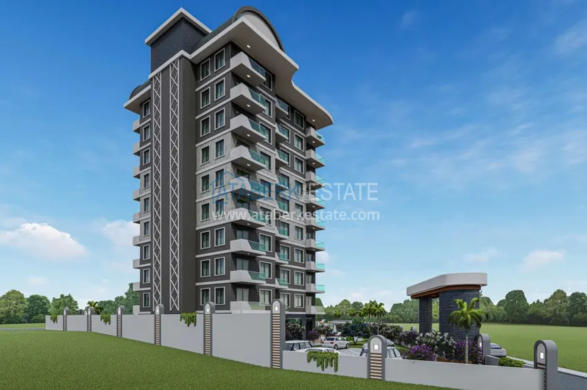 Видовые квартиры в Авсалларе в комплексе с инфраструктурой  3 