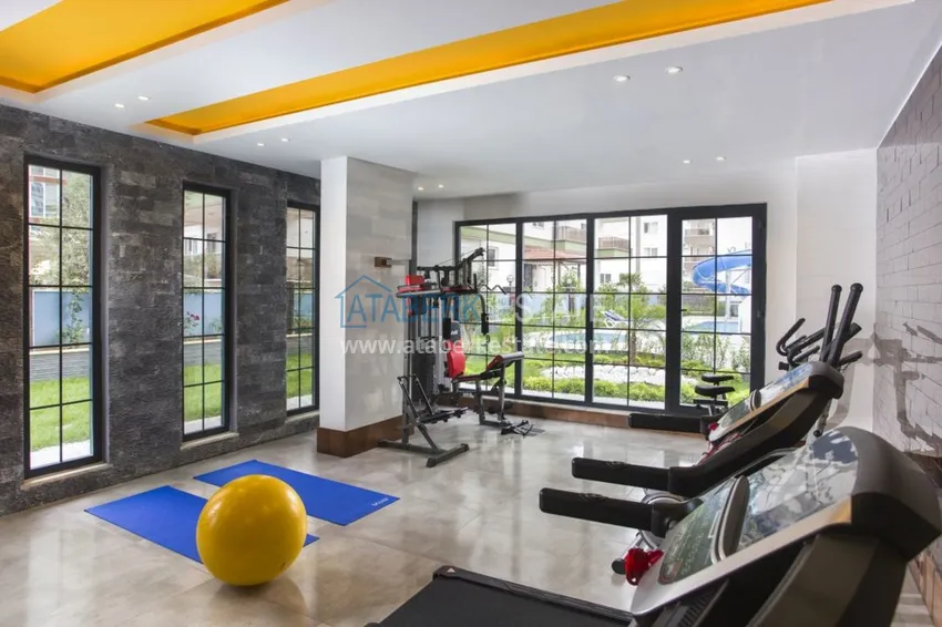 Квартира с мебелью в Махмутларе в благоустроенном комплексе 34 