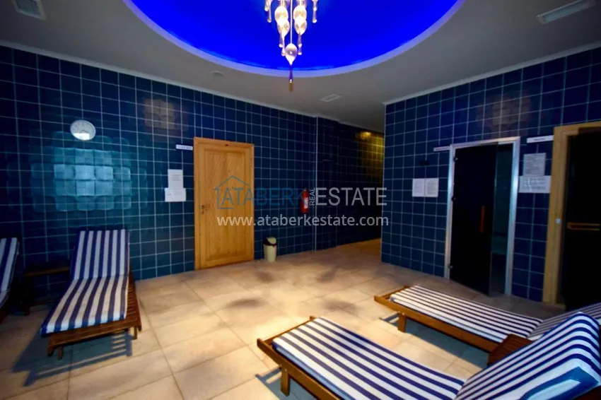 Садовый дуплекс в Каргыджаке в резиденции класса-люкс 32 